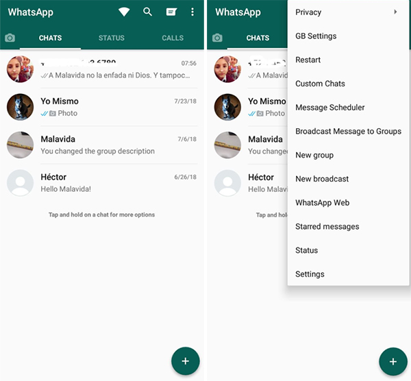 GB WhatsApp Скачать На Андроид