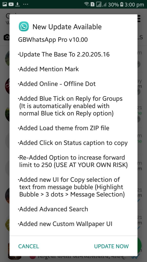 GB WhatsApp Official Plus

